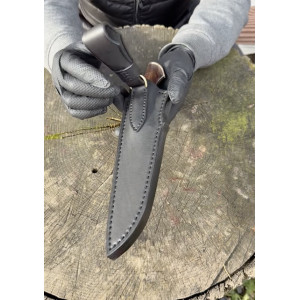КОРСАР ніж ручної роботи майстра Василя Дячика, сталь S125V™ в нержавіючому дамаску, 65 HRC. Photo 3